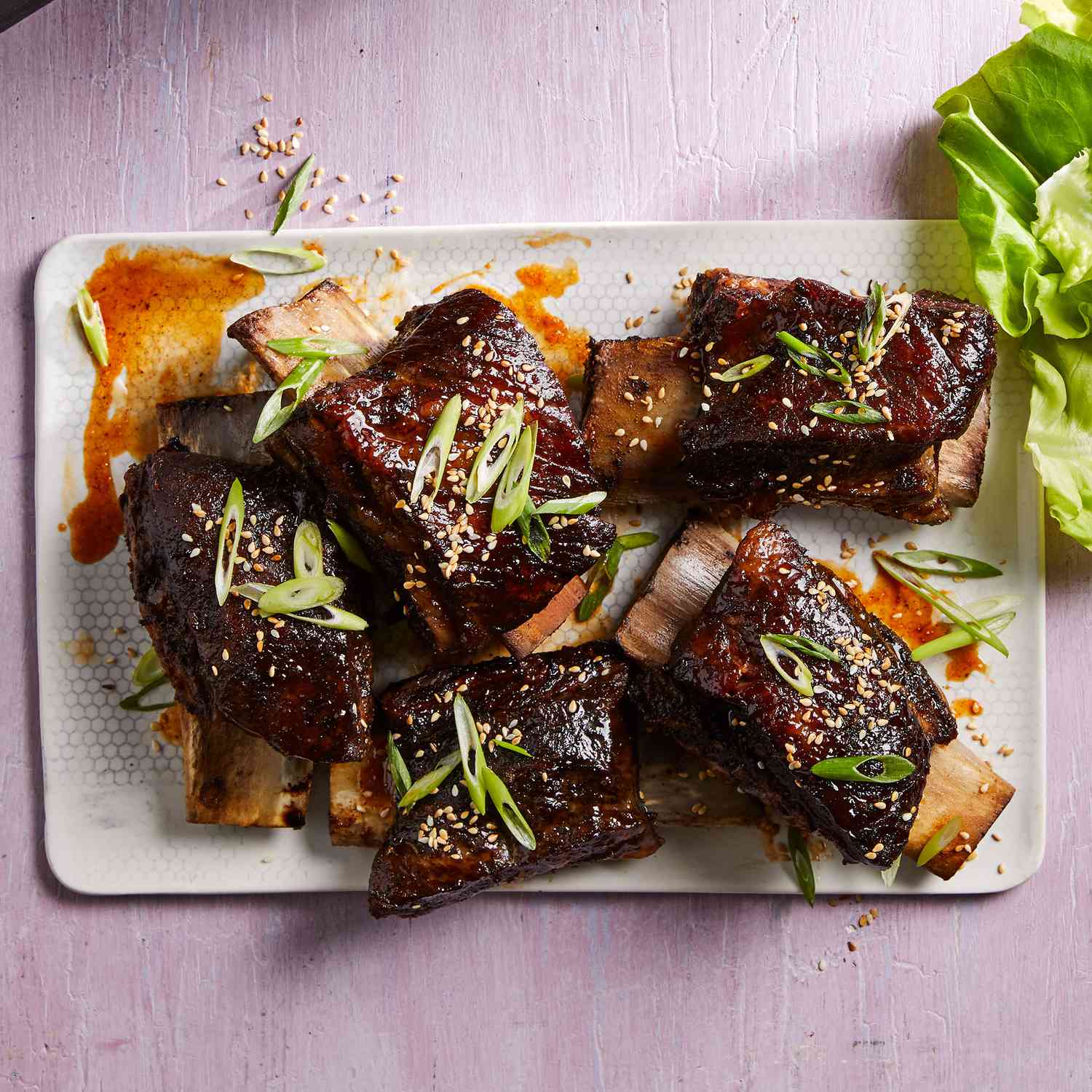 Sweet & Spicy Soy-Braised Short Ribs