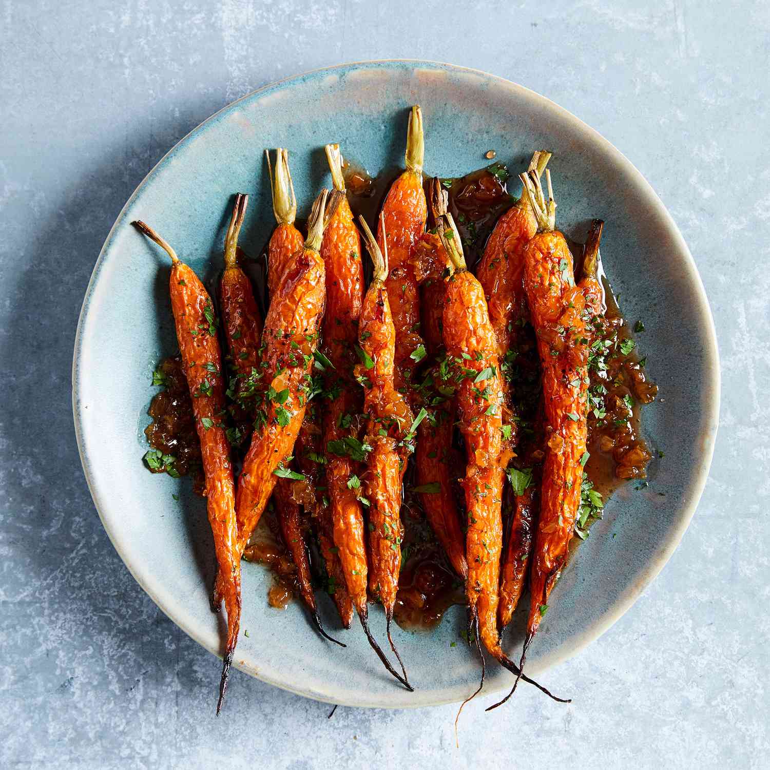 Roasted Spring Carrots in Agrodolce