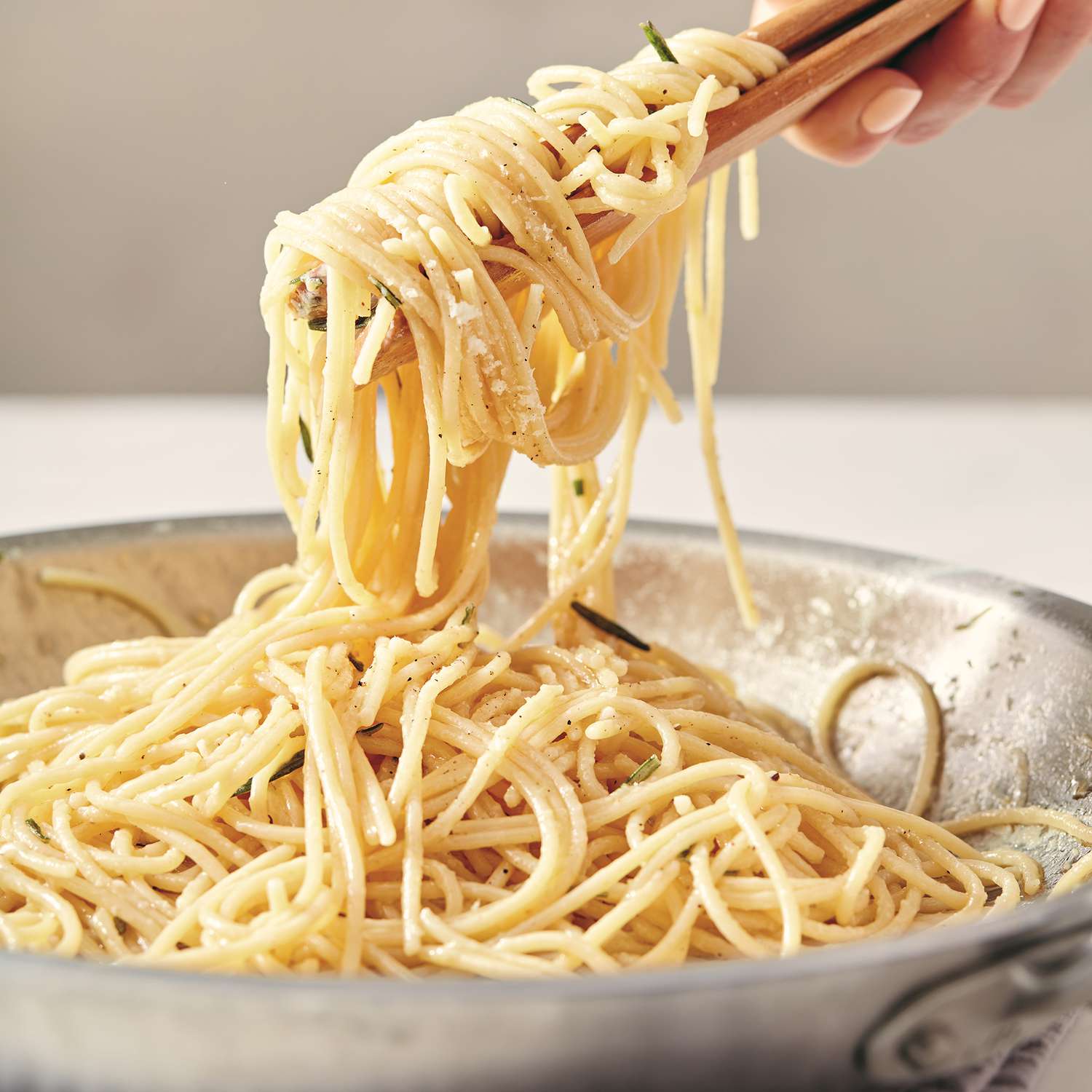 Spaghetti with Rosemary & Lemon