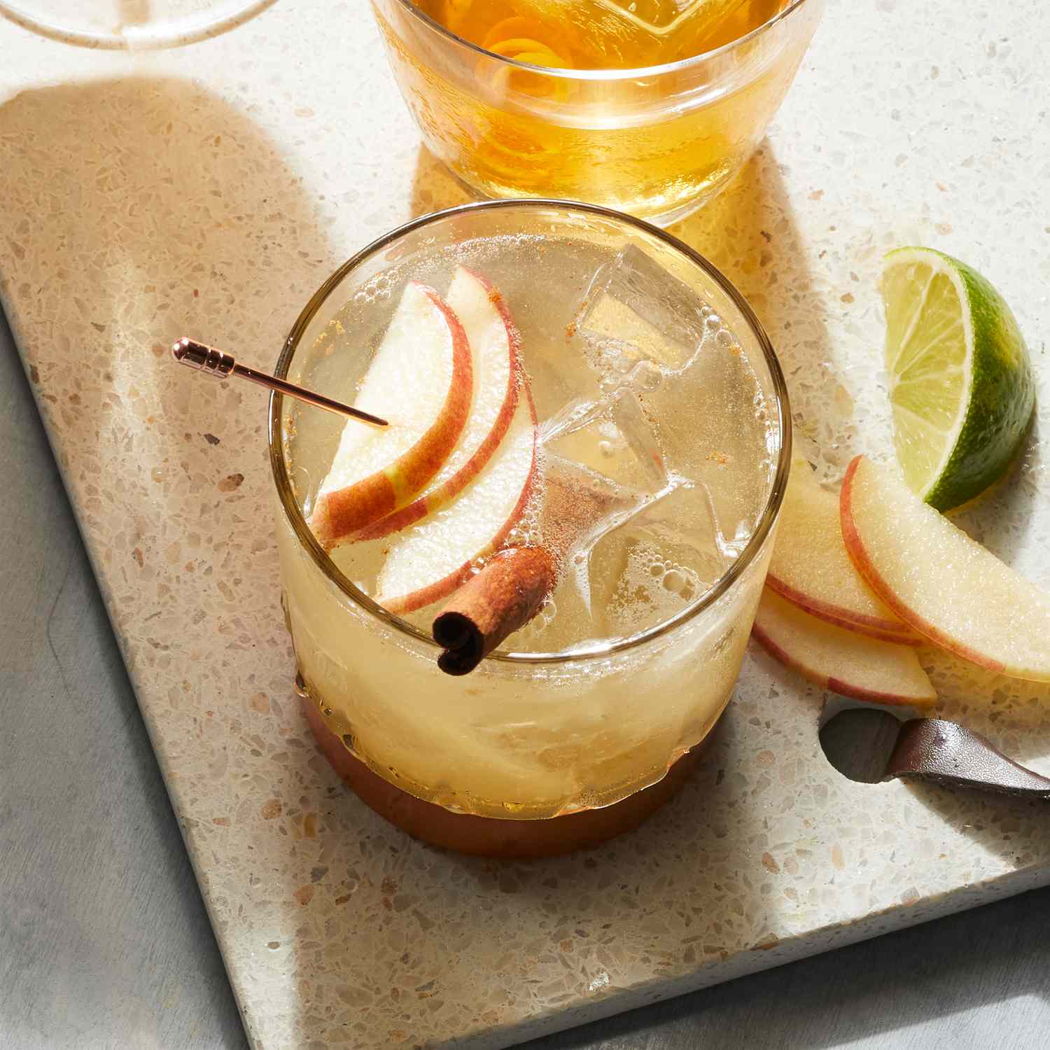 Apple-Ginger Moscow Mule Mocktail