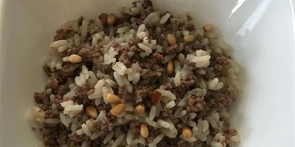 image of Syrian Rice with Meat Recipe | Allrecipes