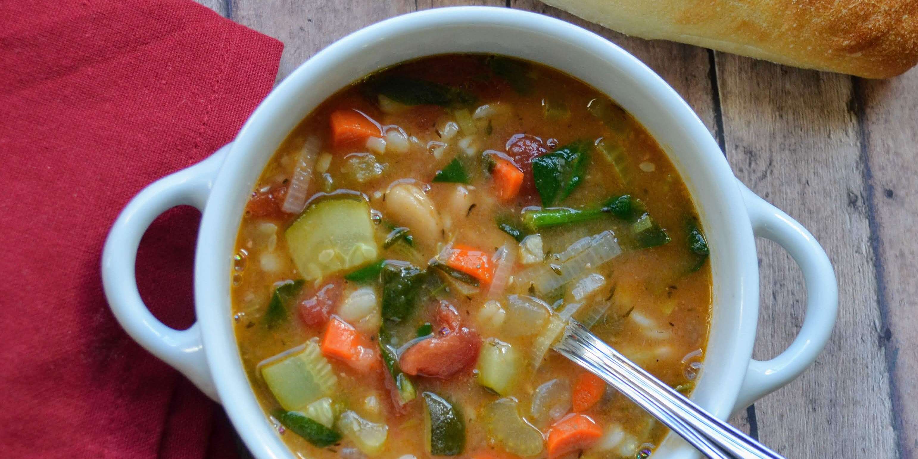 Kale, White Bean, and Farro Stew Recipe | Allrecipes