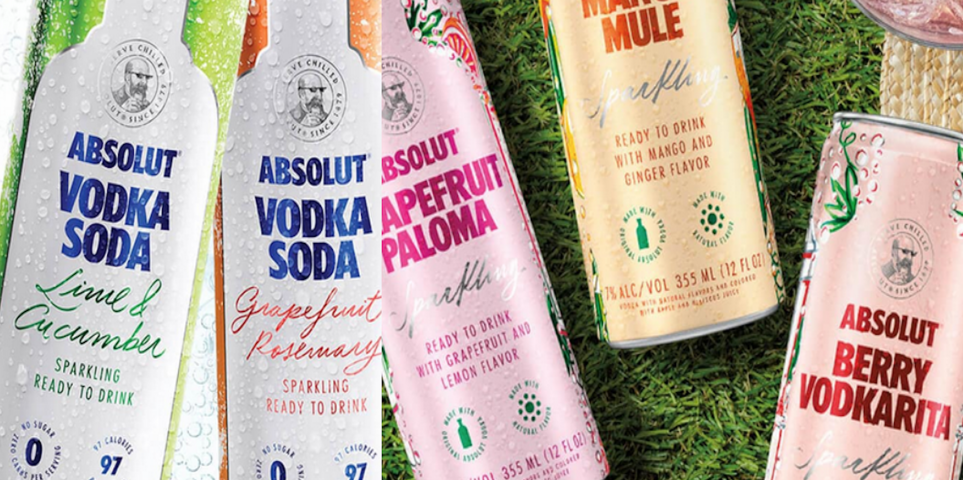 Absolut Just Released Canned Cocktails and Vodka Soda in ...