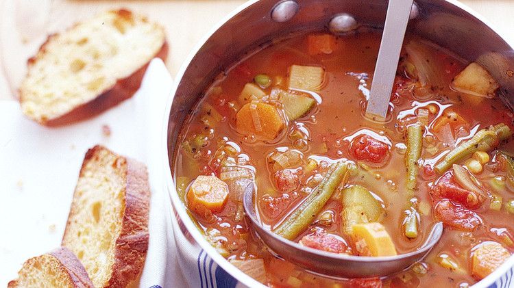 Big-Batch Vegetable Soup Recipe