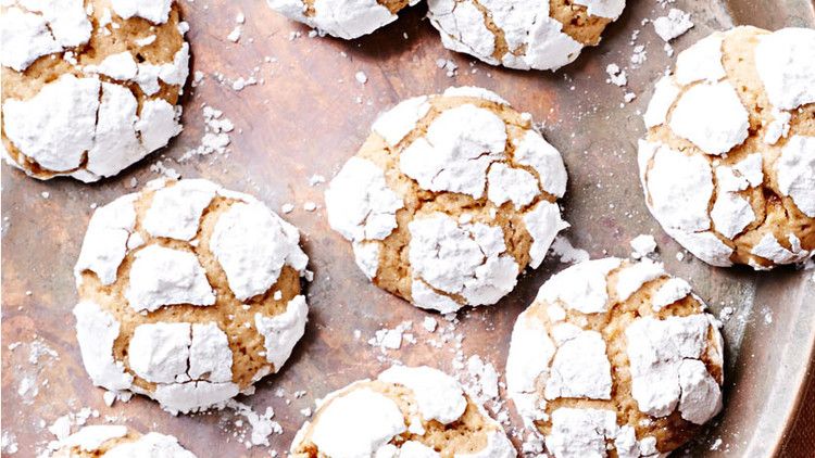 Lemony Brown-Butter Crinkle Cookies Recipe | Martha Stewart