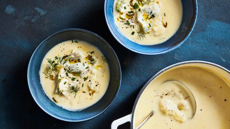 Fish-Soup Avgolemono | Martha Stewart