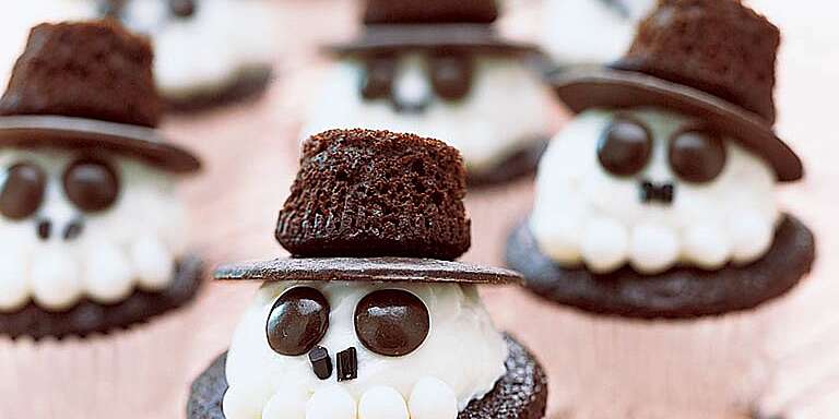 Skeleton Cupcakes Recipe