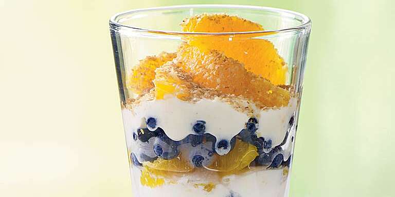 Blueberry-Orange Parfaits Recipe