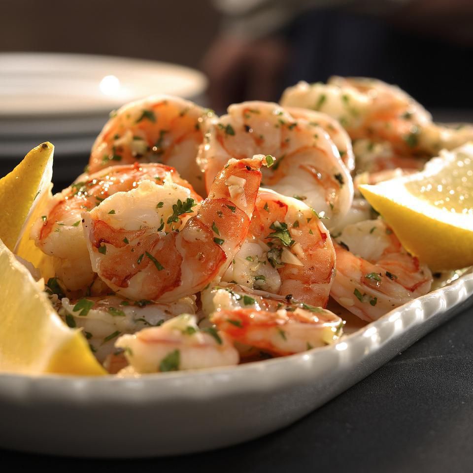 Lemon-Garlic Marinated Shrimp Recipe | EatingWell