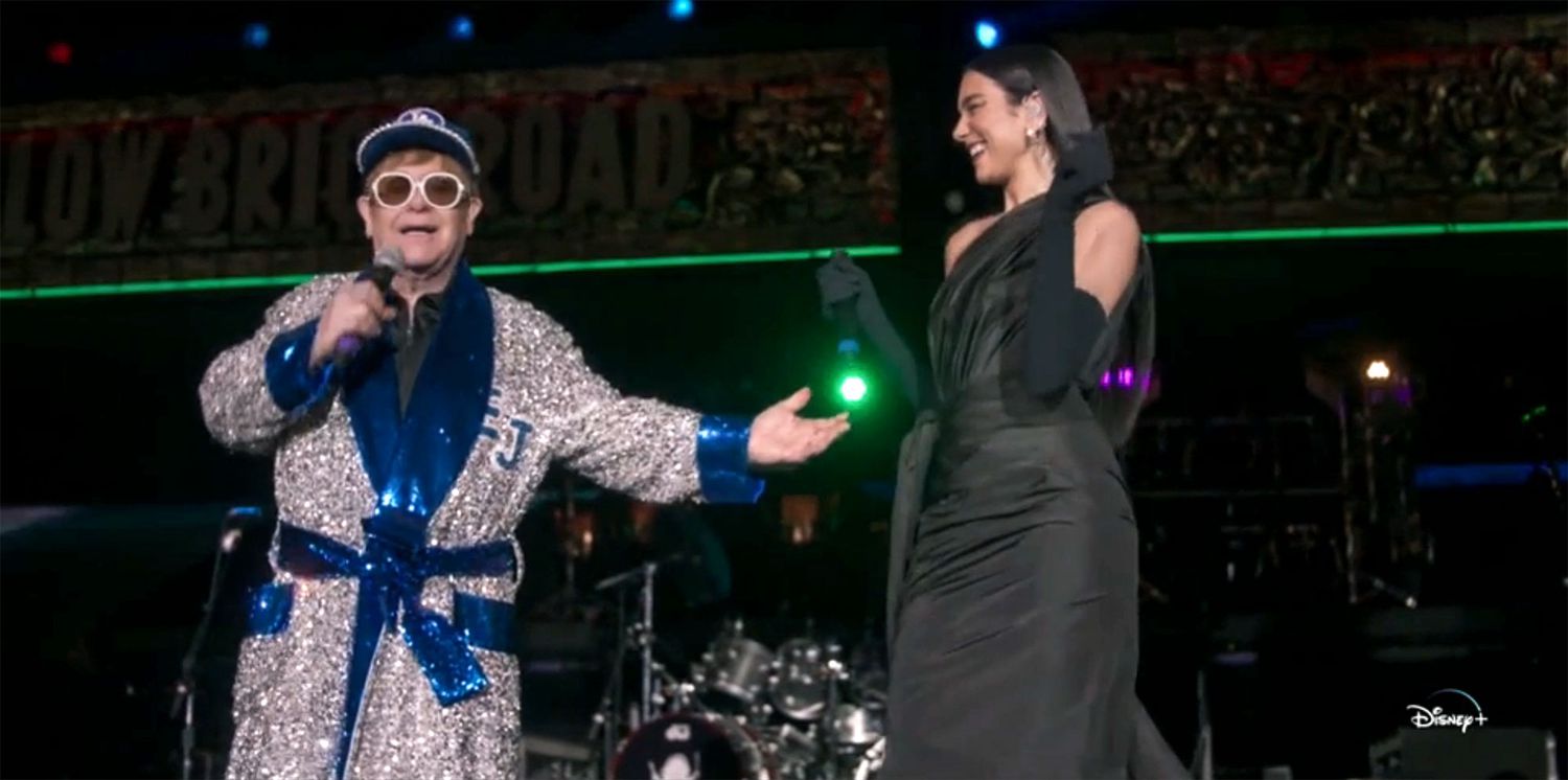 Elton John recreates Dodgers Stadium look at final farewell show 