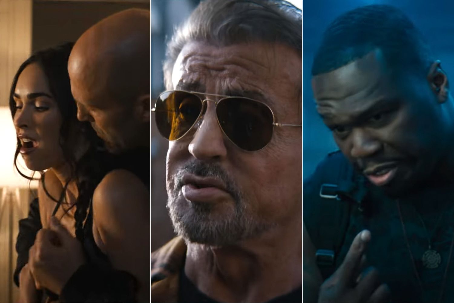 'The Expendables 4' trailer introduces Megan Fox, 50 Cent as new blood ...