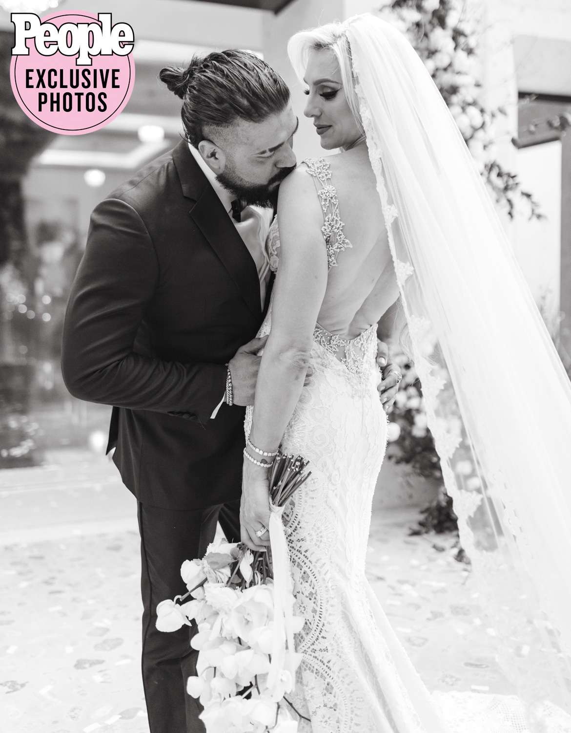 See More Photos from Charlotte Flair and Andrade El Idolo's Rustic Mexico Wedding
