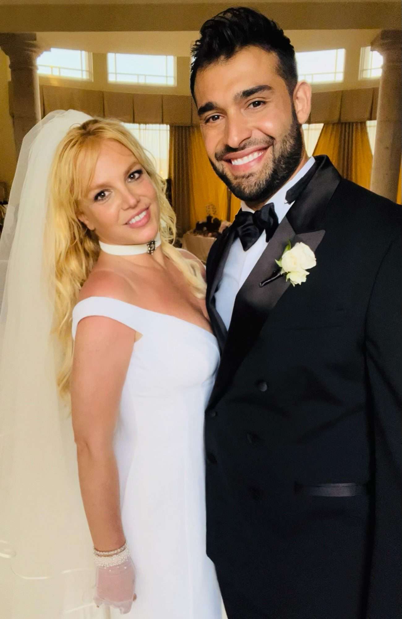 Britney Spears and Sam Asghari Share More Photos from Their Fairytale Wedding