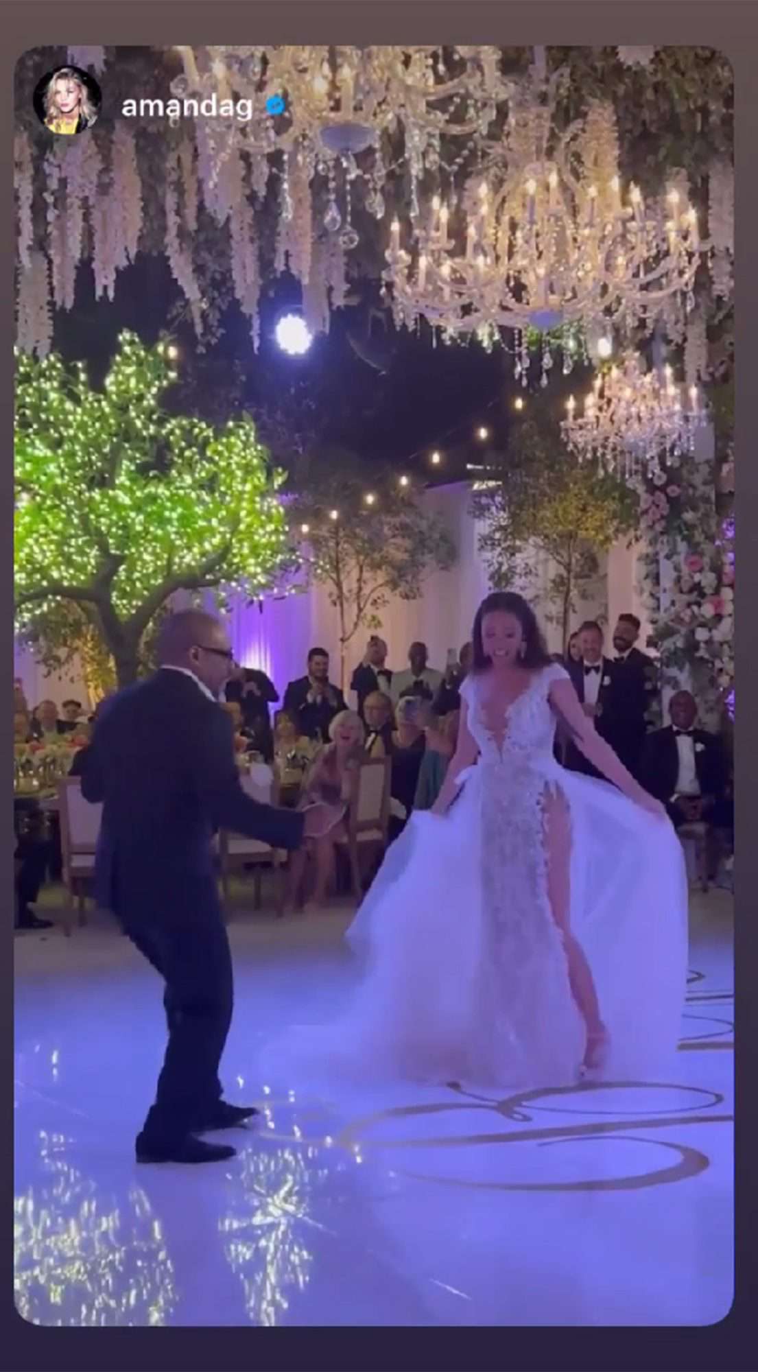 Eddie Murphy Hits the Dance Floor with Daughter Bria at Her Wedding to Michael Xavier 