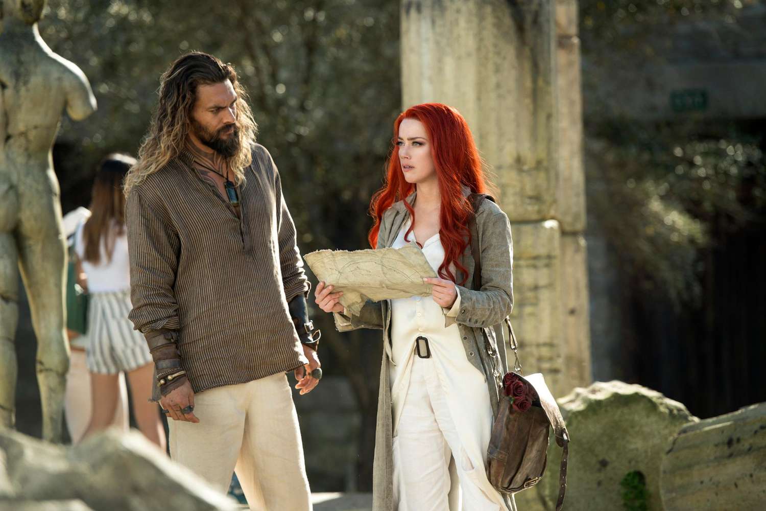 Johnny Depp says he helped Amber Heard get 'Aquaman' role — but later warned Warner Bros. about her
