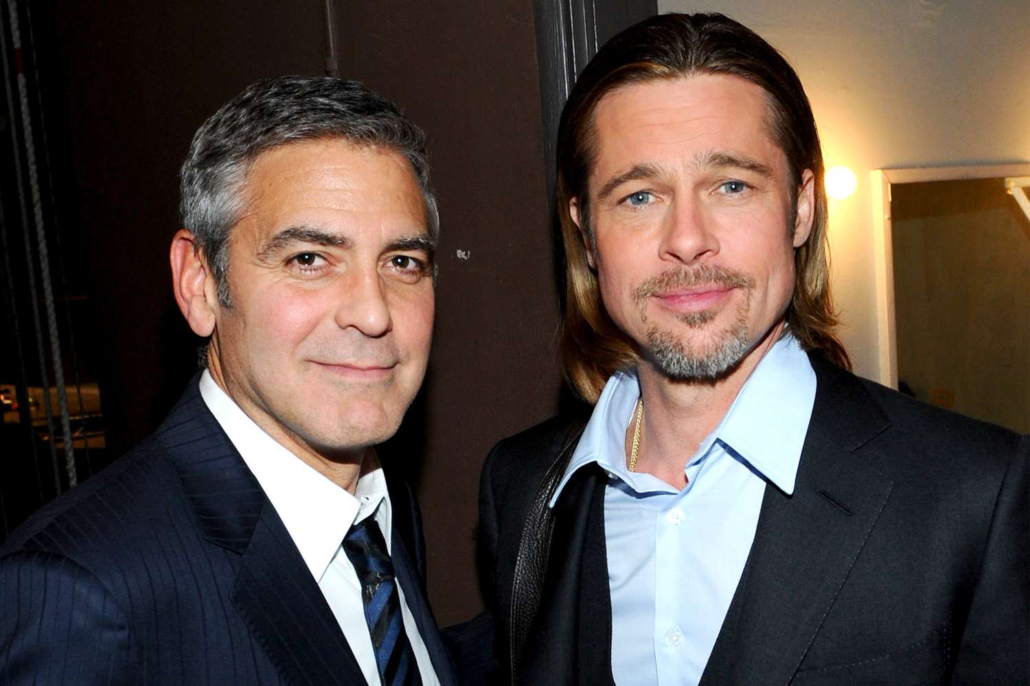 George Clooney reacts to Brad Pitt calling him 'the most handsome man'