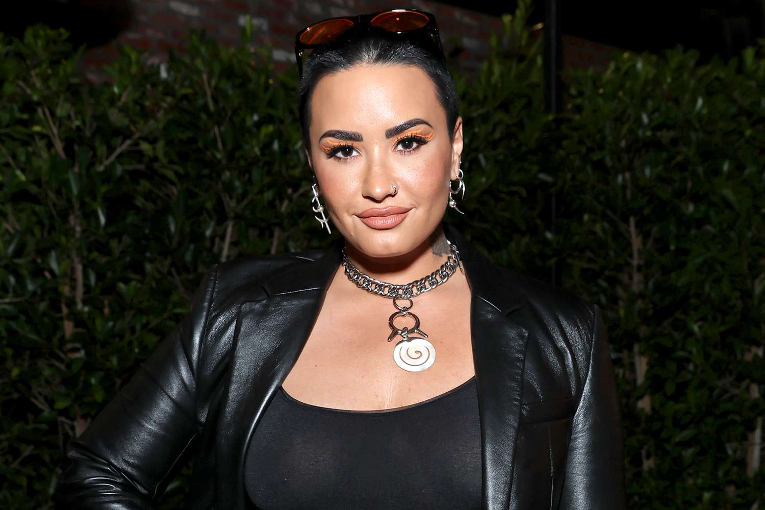 Demi Lovato had to get stitches in their face after a crystal accident