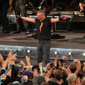 Bruce Springsteen performs at TD Garden on March 20, 2023 in Boston, Massachusetts