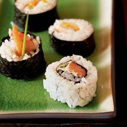 Avocado and shrimp maki sushi - Les Chats Gourmets - Recettes de cuisine