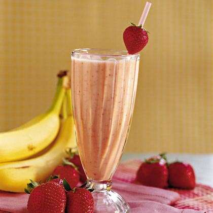 Yogurt-Fruit Smoothie Recipe | MyRecipes