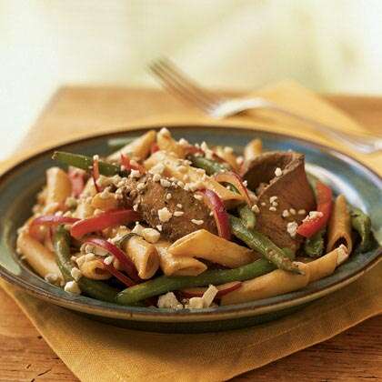 Sirloin Steak and Pasta Salad Recipe | MyRecipes