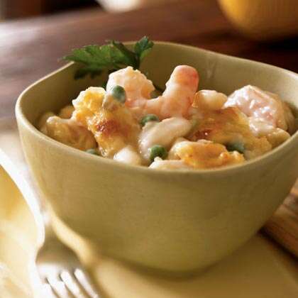 Creamy Gruyère and Shrimp Pasta Recipe | MyRecipes