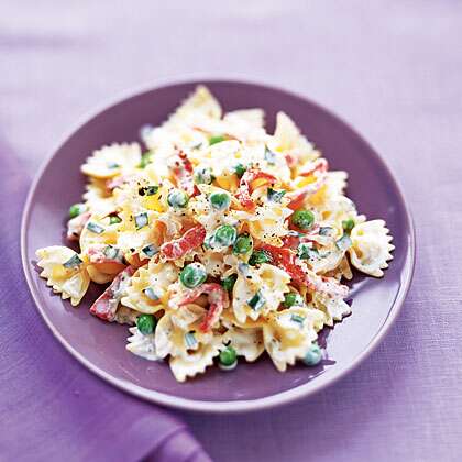 Smoked Salmon and Farfalle in Lemon Cream Sauce Recipe | MyRecipes