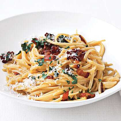 Pasta Carbonara Recipe | MyRecipes