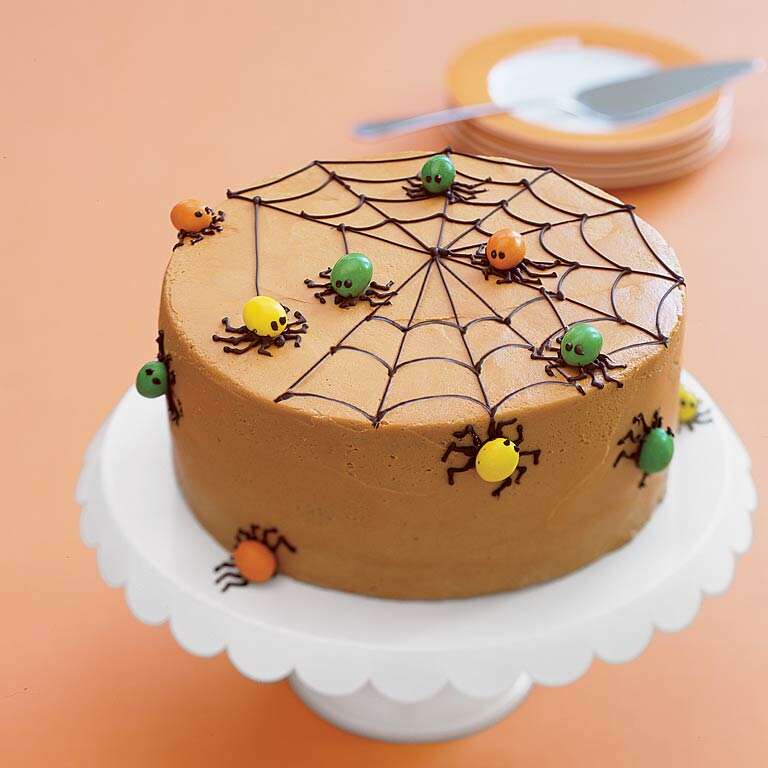 Spider Egg Cake For Halloween + Video