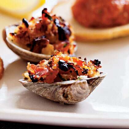 Superbowl Stuffed Clams Recipe 