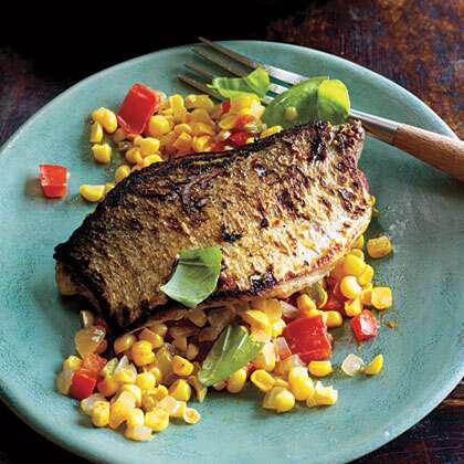 Pan Fried Bluefish Recipe : Taste of Southern