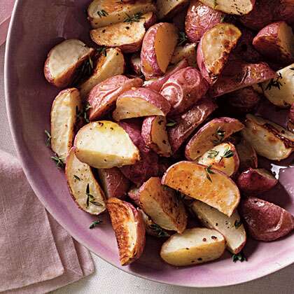 Truffle Roasted Potatoes - Allie Carte Dishes