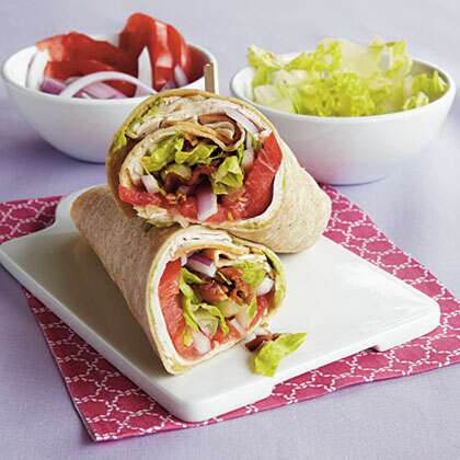 The Best Healthy California Club Turkey Wrap Recipe