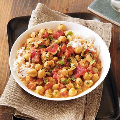 Love Thy Le Creuset and this Curried Chickpea Stew