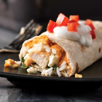 Greek Burrito Snack Wrap
