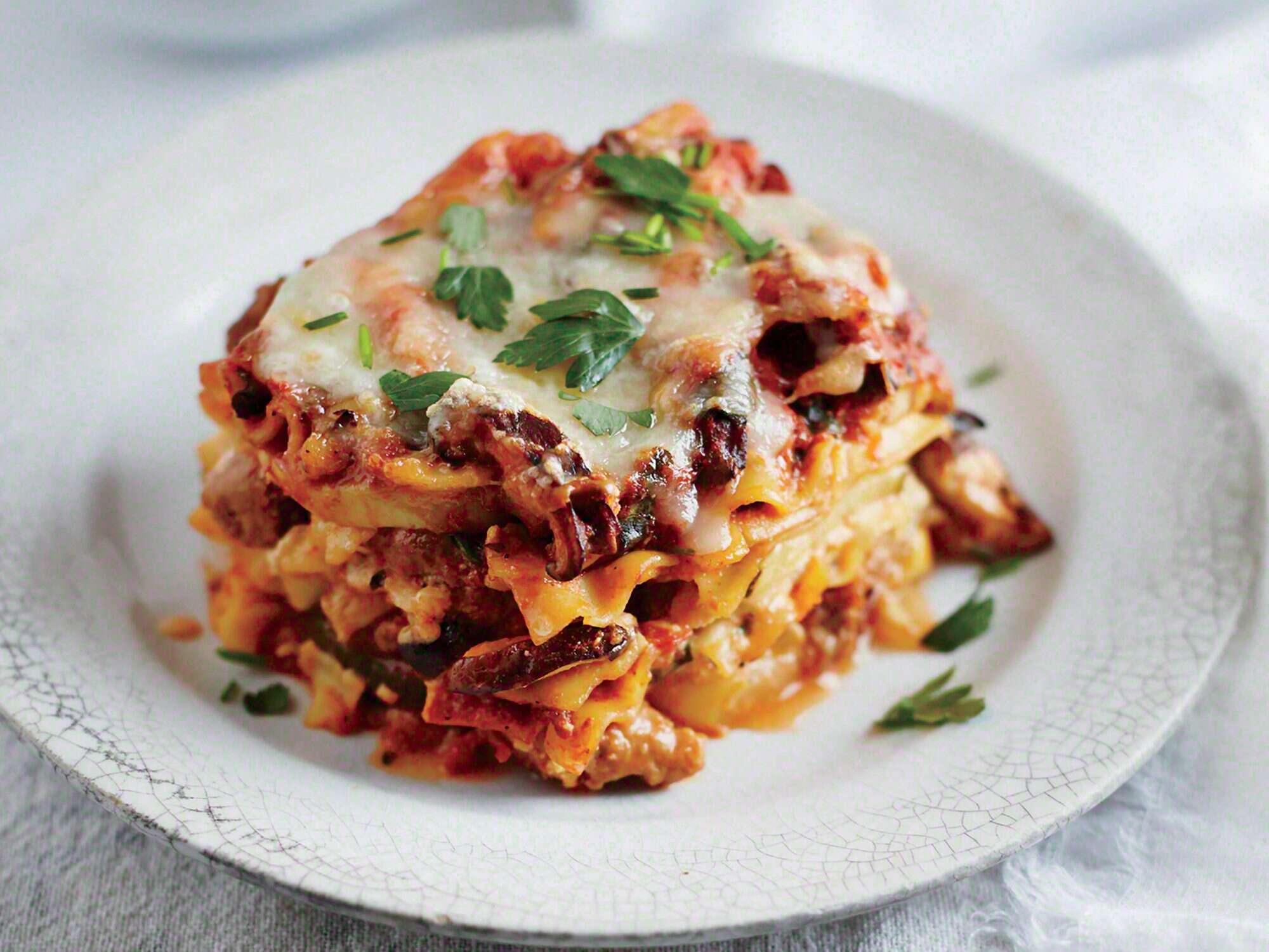 Italian Sausage Lasagna + Video - The Slow Roasted Italian