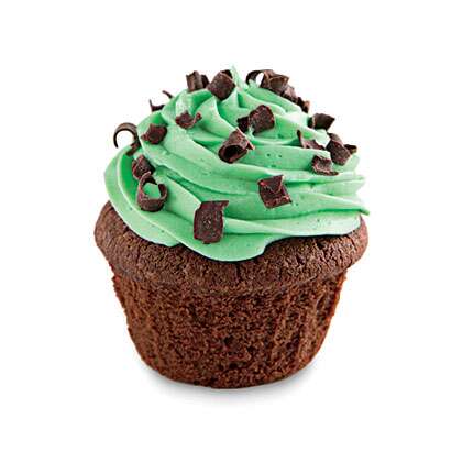 Siësta Stuiteren pin St. Patrick's Day Crème de Menthe Cupcakes Recipe | MyRecipes