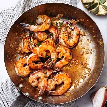 Creamy Garlic-Paprika Shrimp Skillet - Dishing Out Health