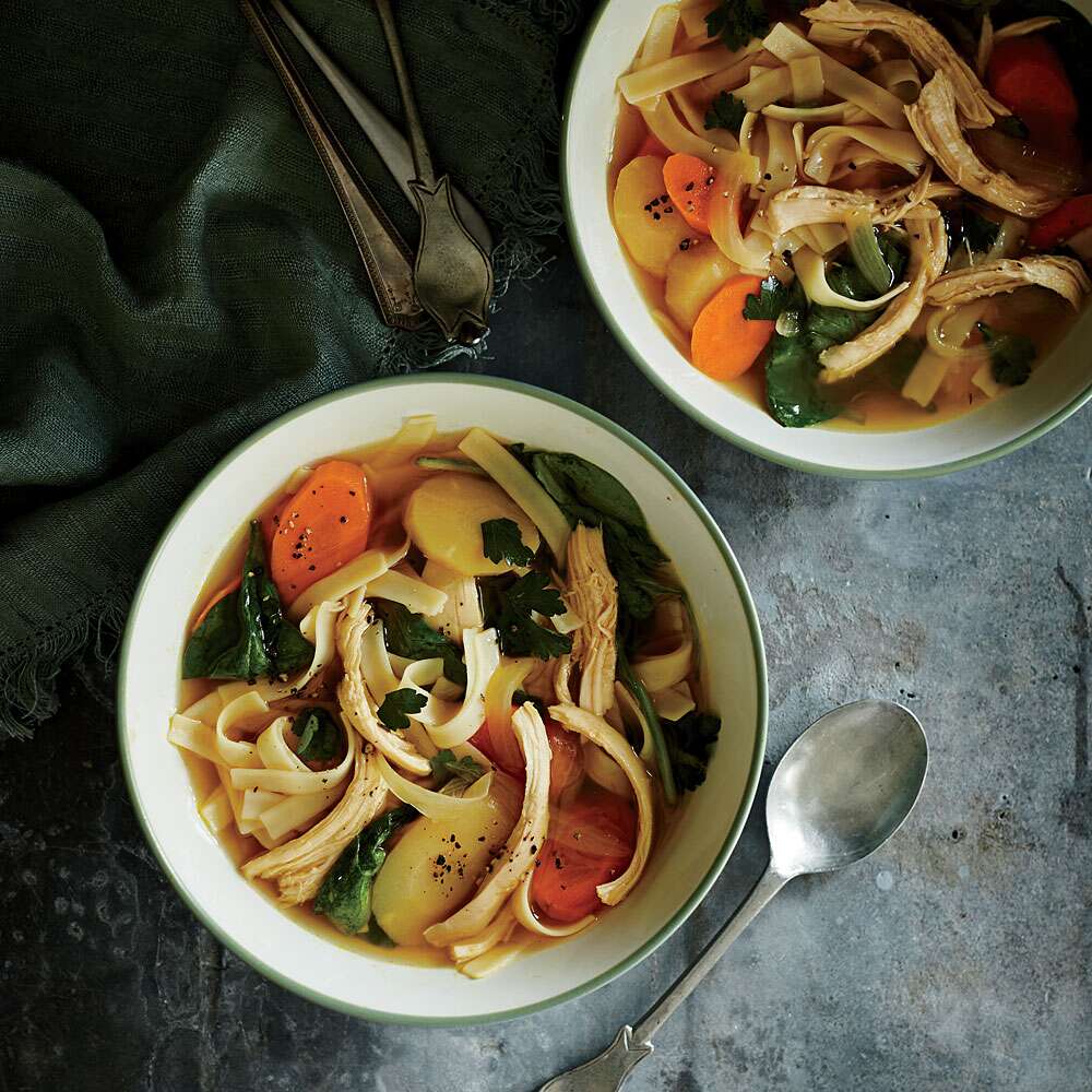 Hearty Chicken Noodle Soup