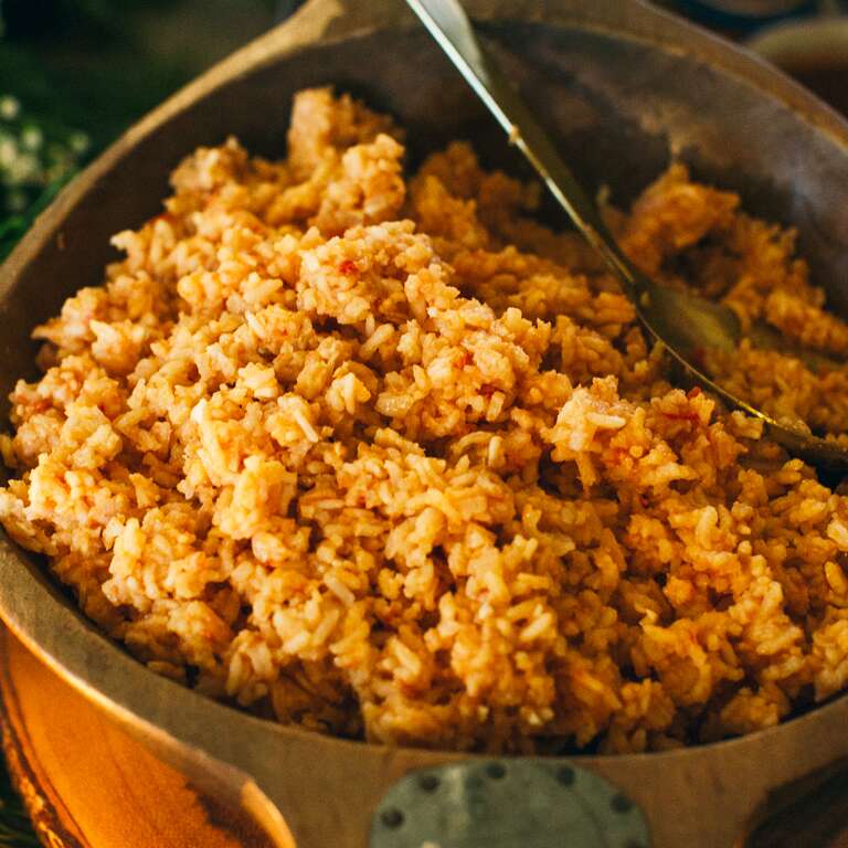 Instant Pot Mexican Rice (Arroz Rojo) - The Dinner Bite