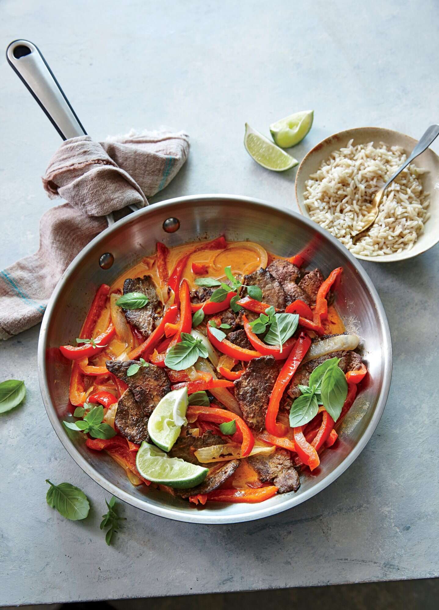 Spicy Thai Red Curry Beef | MyRecipes