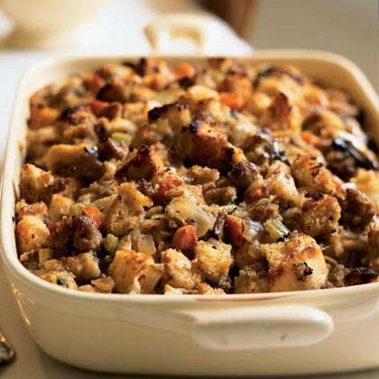 Stove Top Stuffing with Sausage - A Paige of Positivity