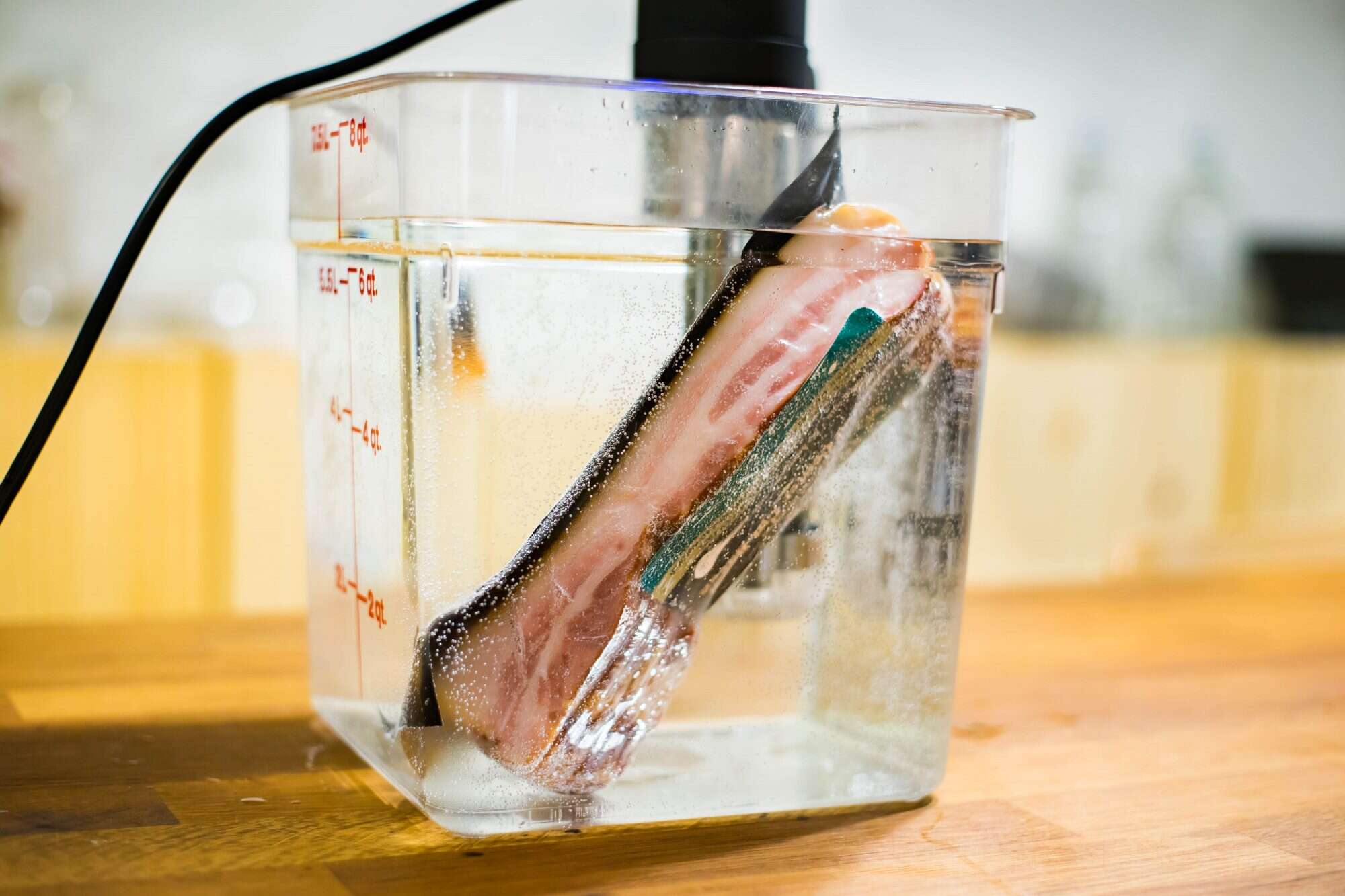 Sous Vide Bacon Is Crispy Tender at the Time | MyRecipes