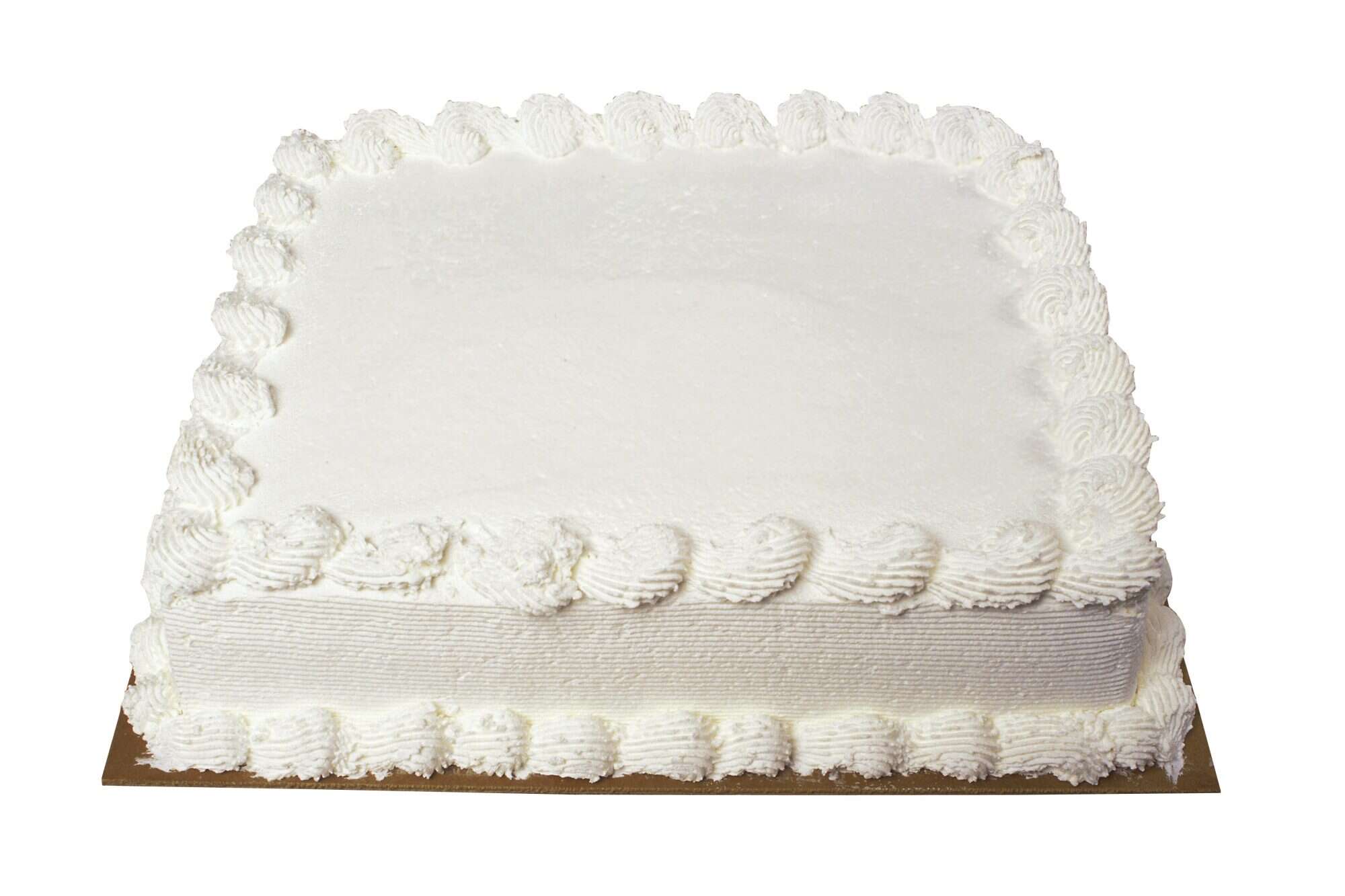 Undecorated Half Sheet Cake – Shop National Bakery