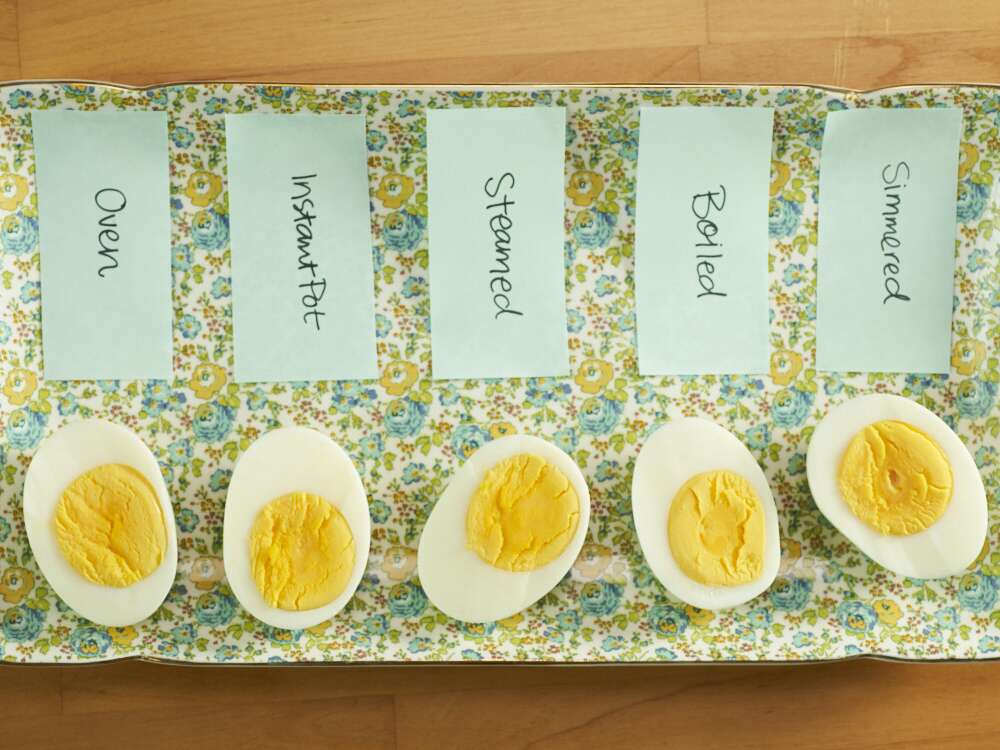 What is a hard-boiled egg?
