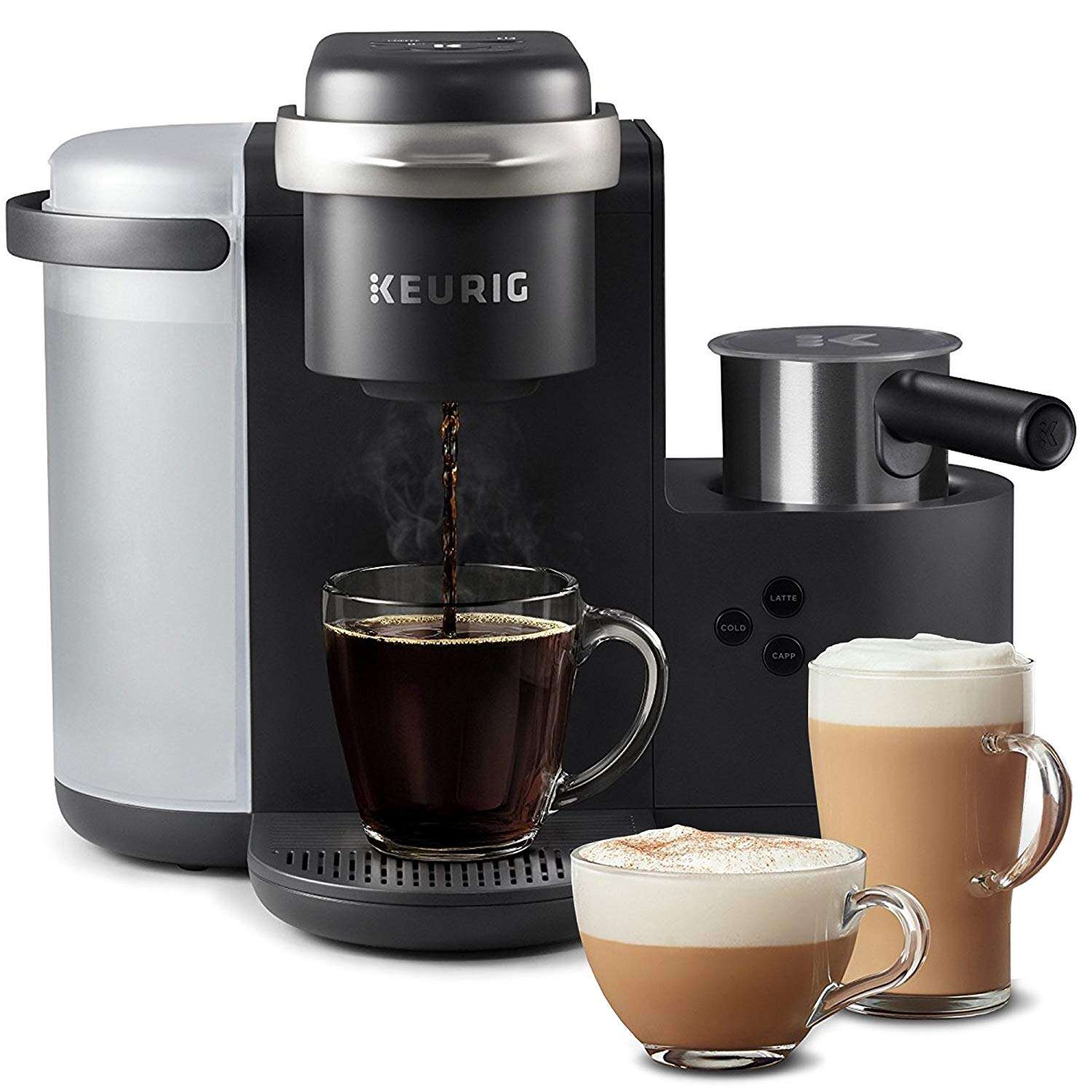 Keurig K-Express Coffee Maker with bonus Coffeehouse Milk Frother