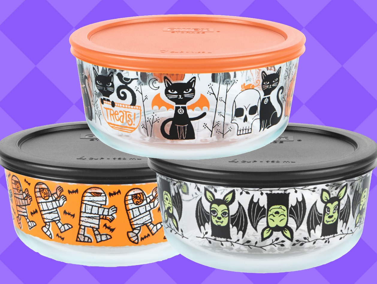 PSA: You Can Buy These Adorable Halloween Pyrex Containers at Target