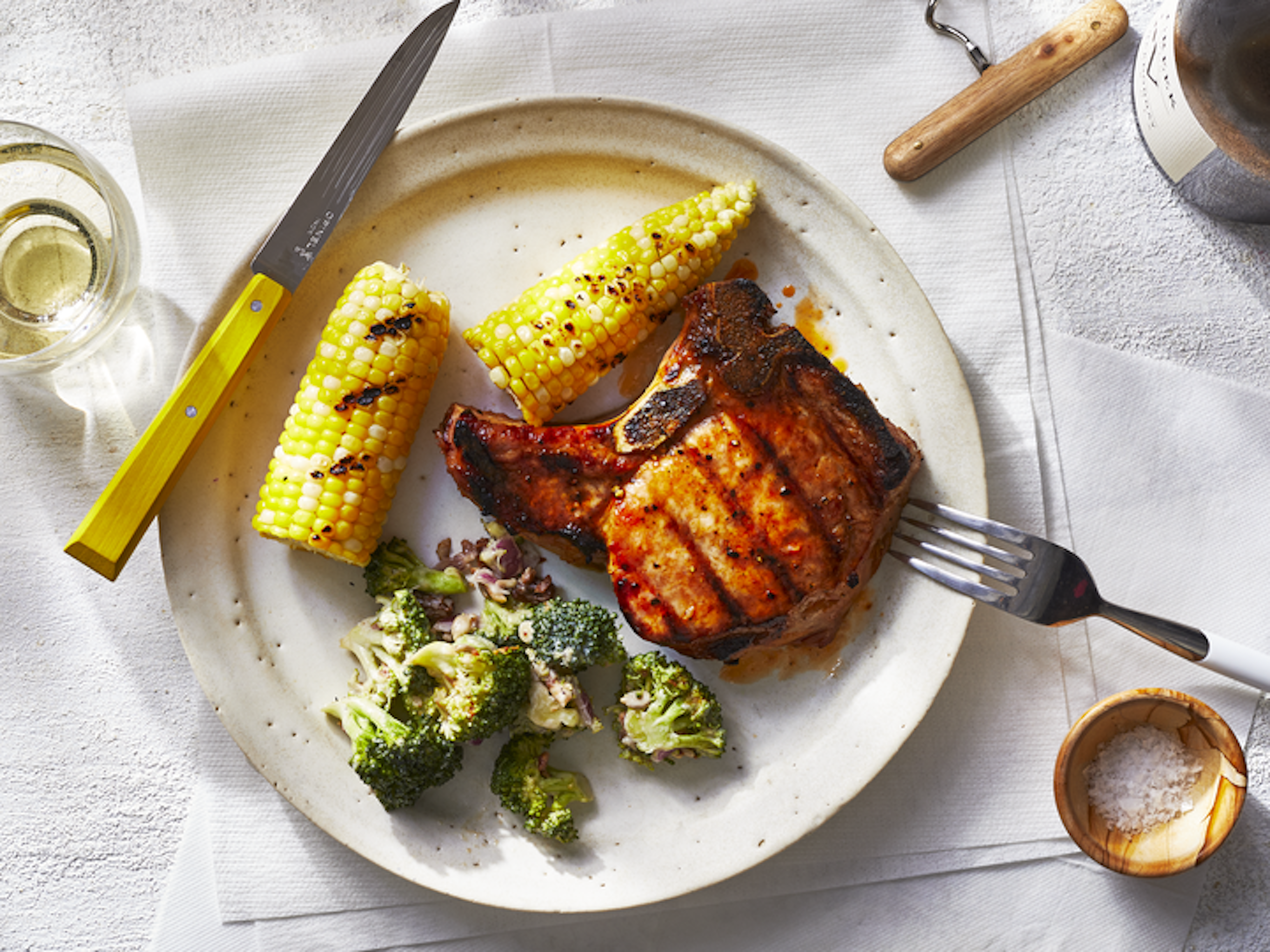 Pork chops outlet on pellet grill