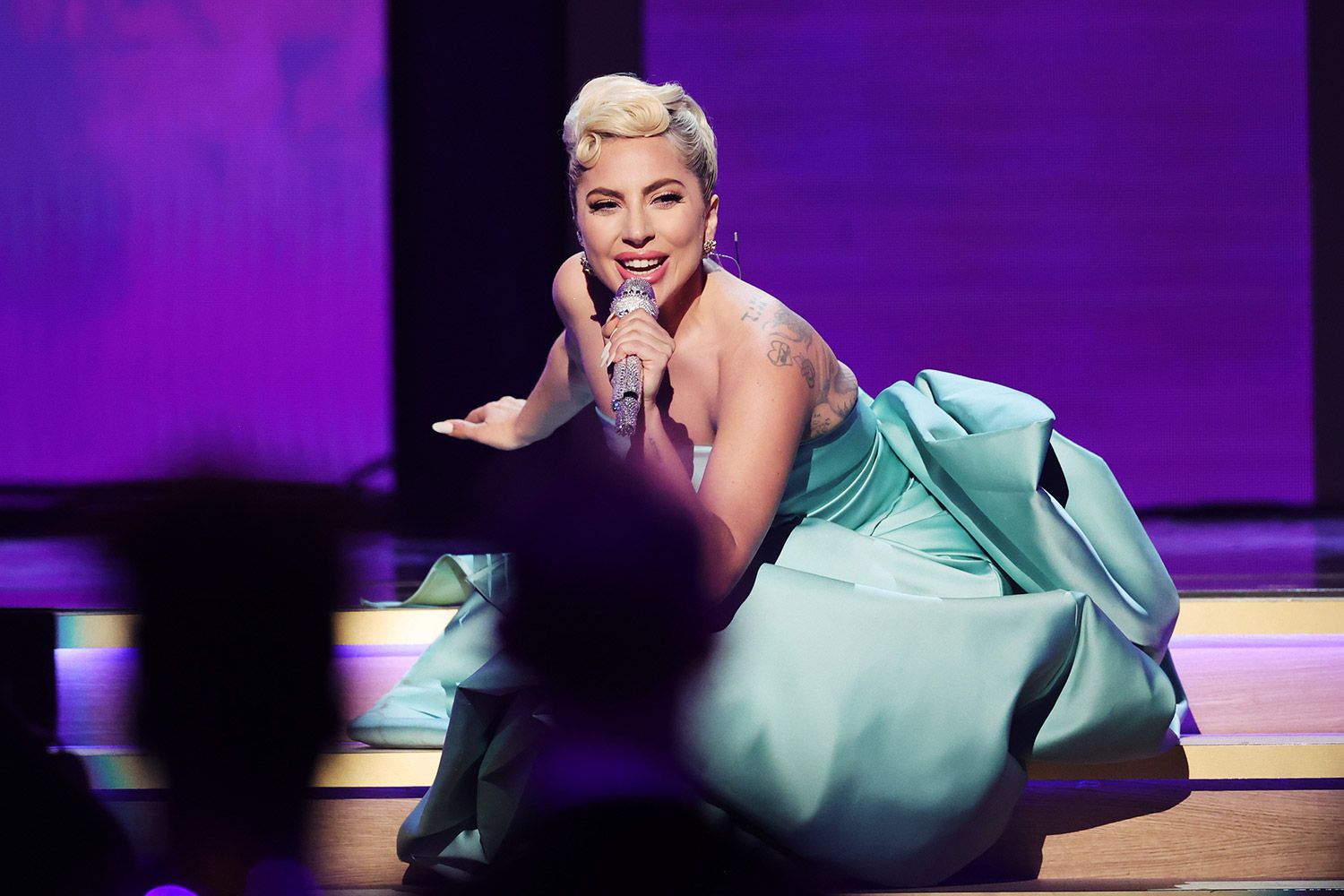 Lady Gaga Performs Tony Bennett Tribute at the 2022 Grammy Awards | PEOPLE.com