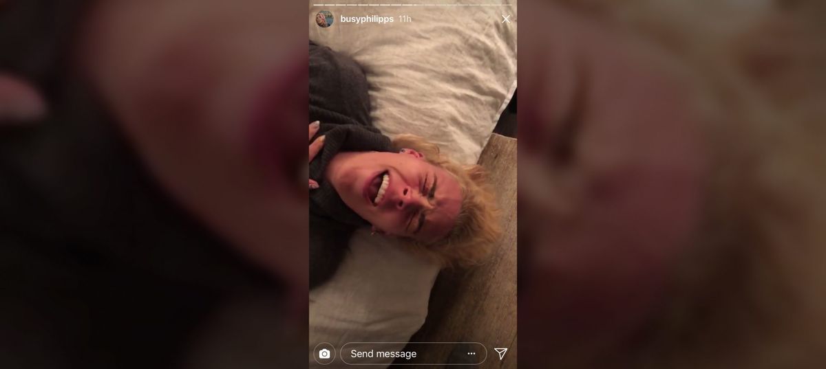 Busy Philipps Just Shot Garlic Up Her Nose to Relieve Sinus Congestion—and It Looks So Painful